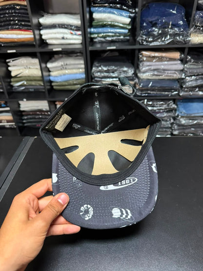 Boné Lost MCD Golden Snapback Preto Masculino