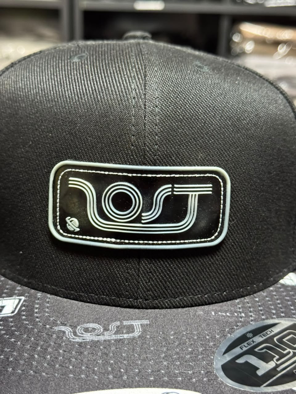 Boné Lost MCD Golden Snapback Preto Masculino