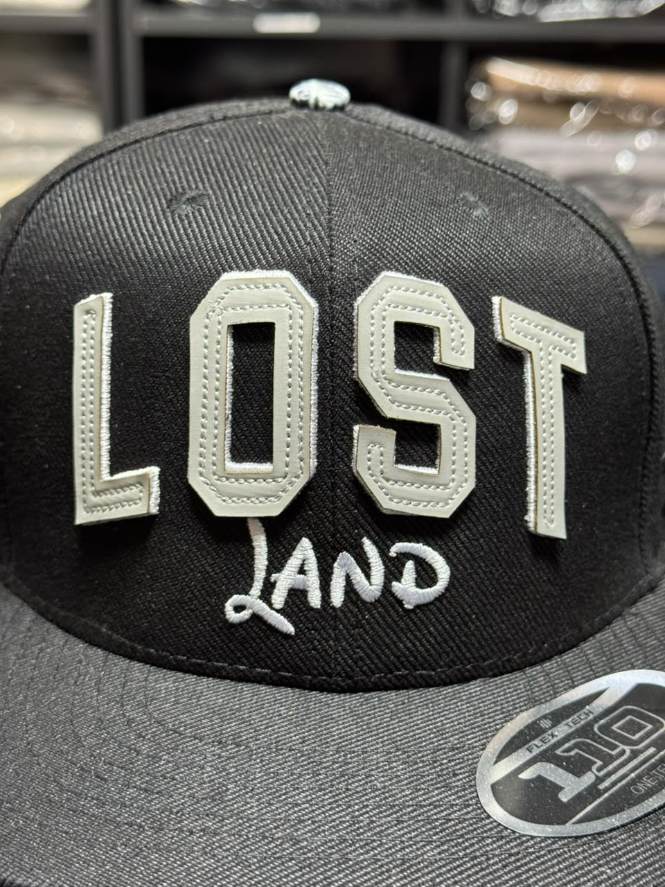 Boné Lost Land Fivela Preto Masculino