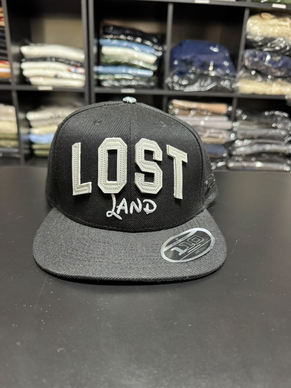 Boné Lost Land Fivela Preto Masculino