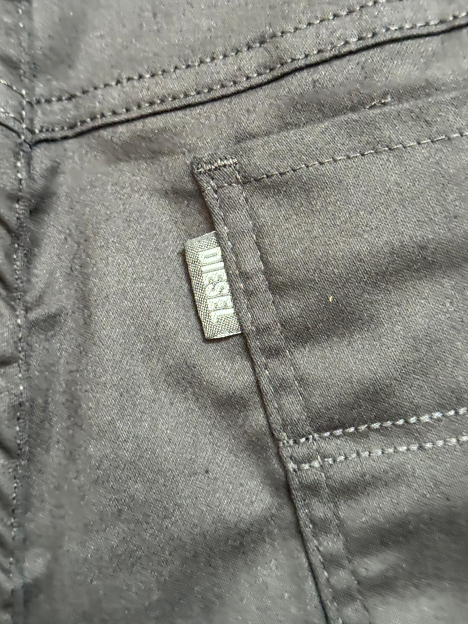 Bermuda Jeans Preta Diesel 100% Original Masculina