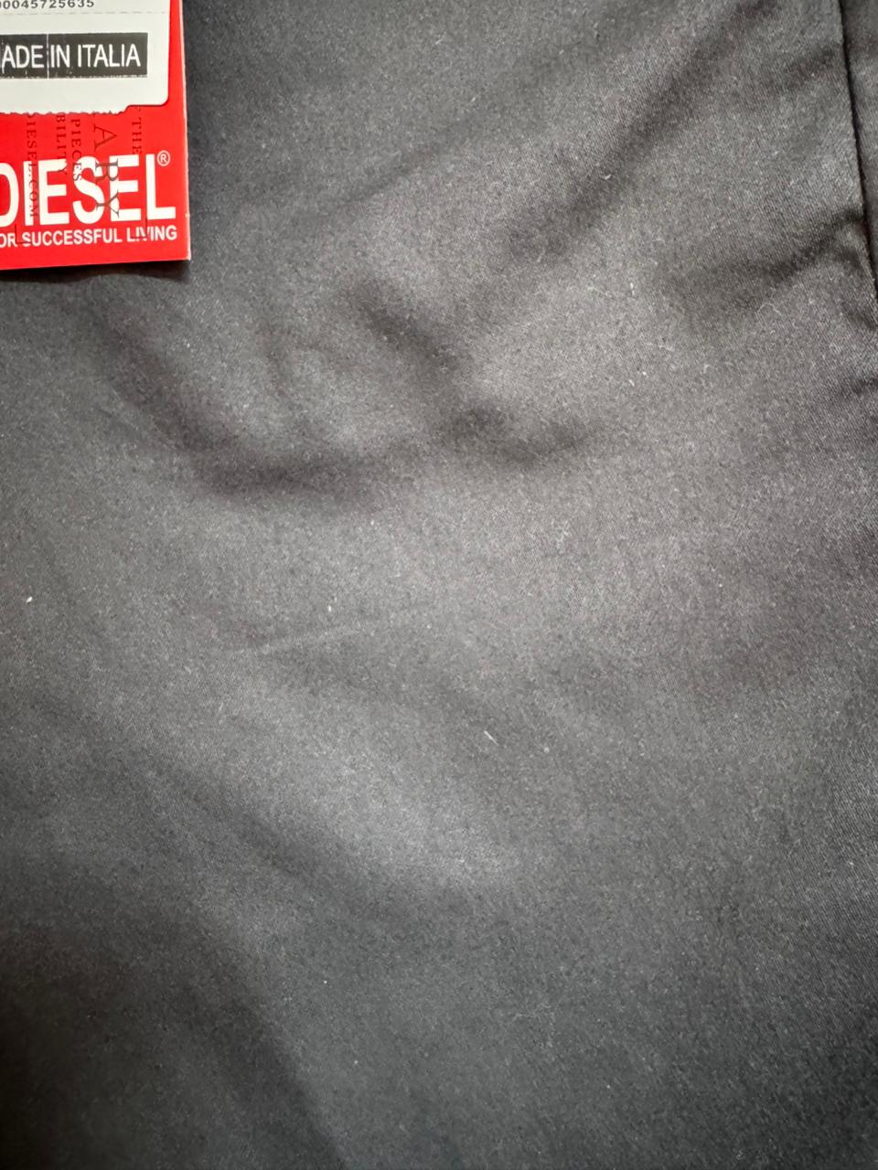 Bermuda Jeans Preta Diesel 100% Original Masculina