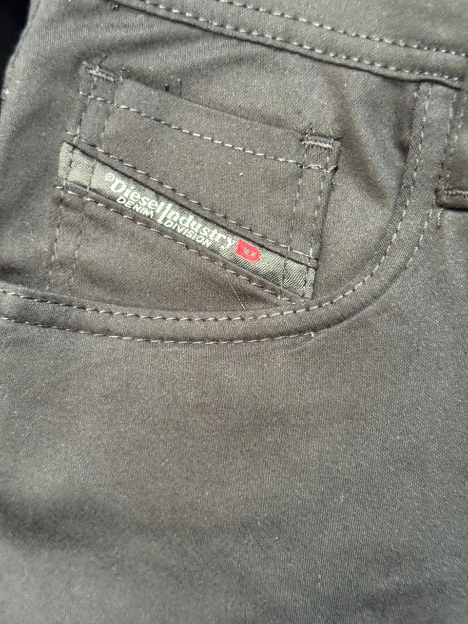 Bermuda Jeans Preta Diesel 100% Original Masculina