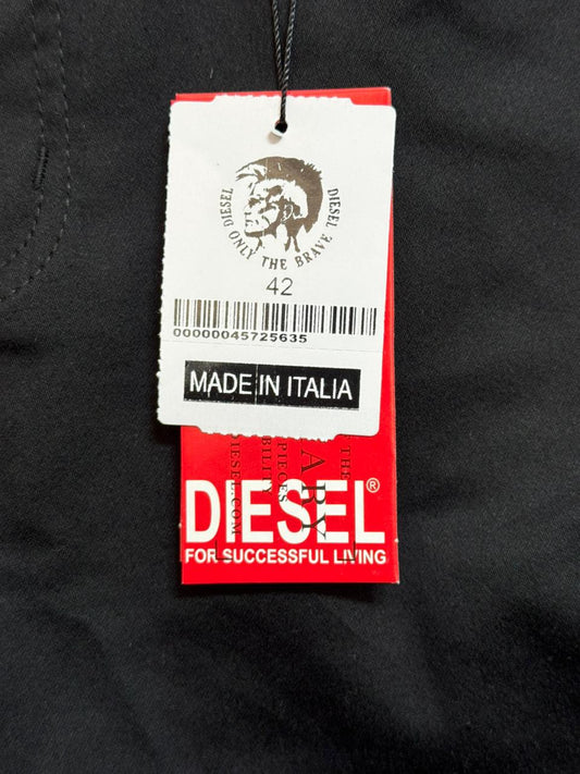 Bermuda Jeans Preta Diesel 100% Original Masculina