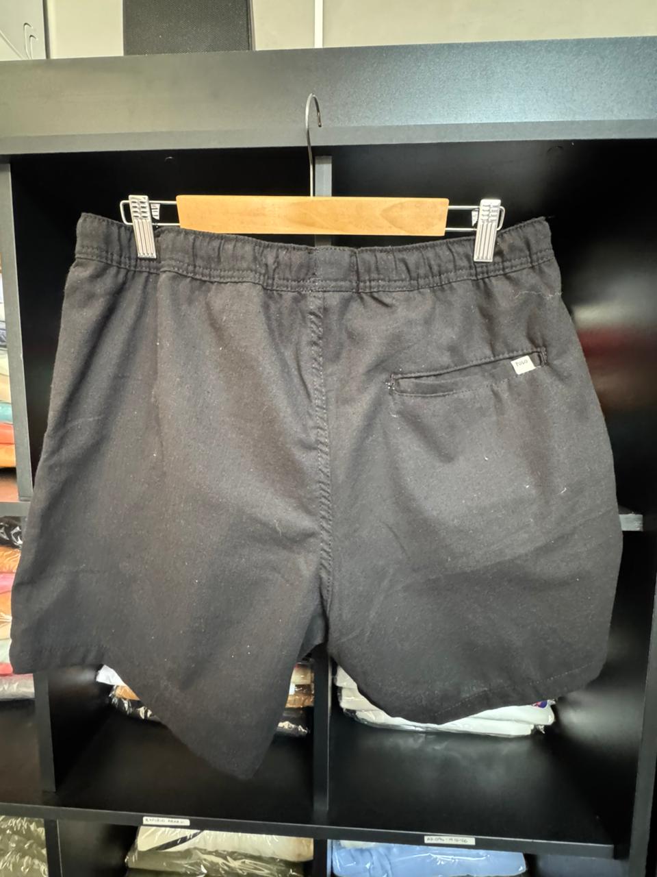 Shorts Mauricinho Sarja Polo Rauph Lauren Preta
