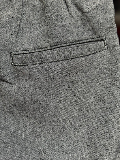 Shorts Mauricinho Sarja Polo Rauph Lauren Cinza Masculino