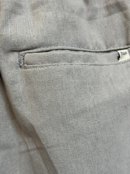 Shorts Mauricinho Sarja Polo Rauph Lauren Cinza Claro Masculino