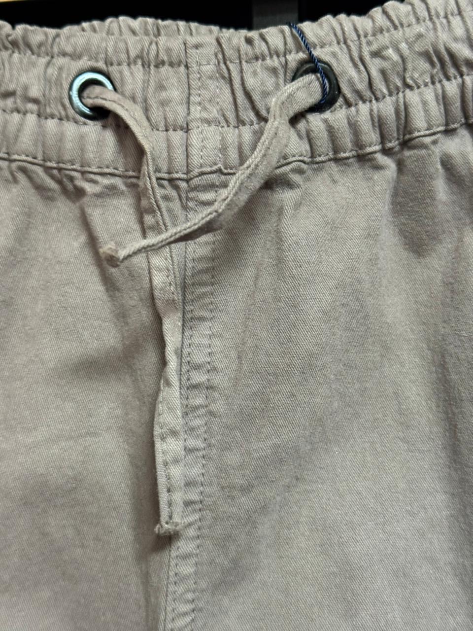 Shorts Mauricinho Sarja Hugo Bosso Marrom Masculino