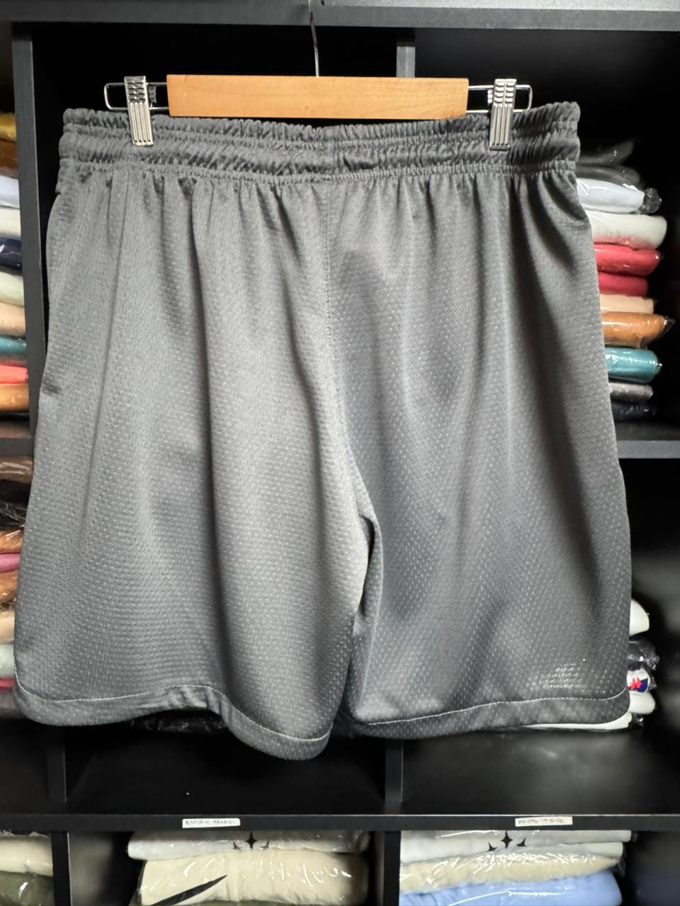 Shorts Adidas Cinza Dry Fit Esportiva Padrão Site