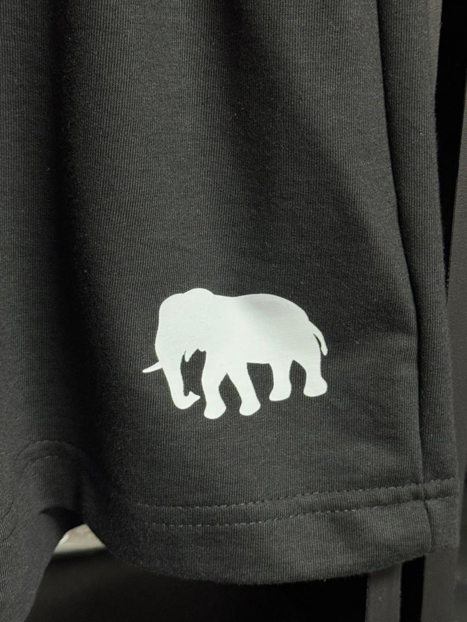 Bermuda Moletinho Preta Spyna - Elefante Masculina
