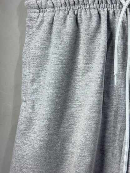 Bermuda Adidas Moletom Cinza Masculina Esportiva Casual