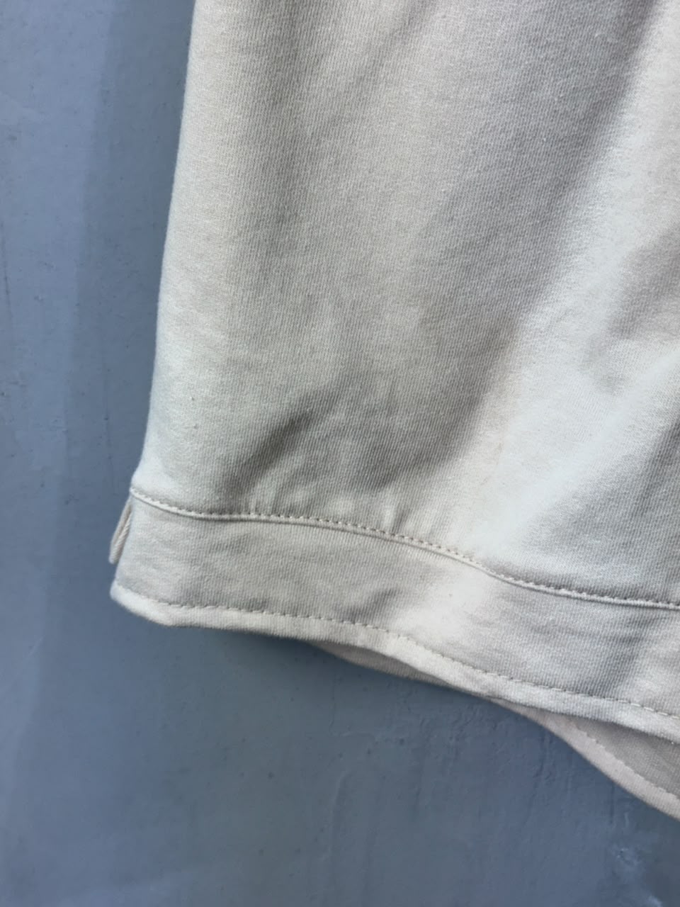 Bermuda Nike TN Air Bege Masculina Moletom Casual Streetwear com Cordão
