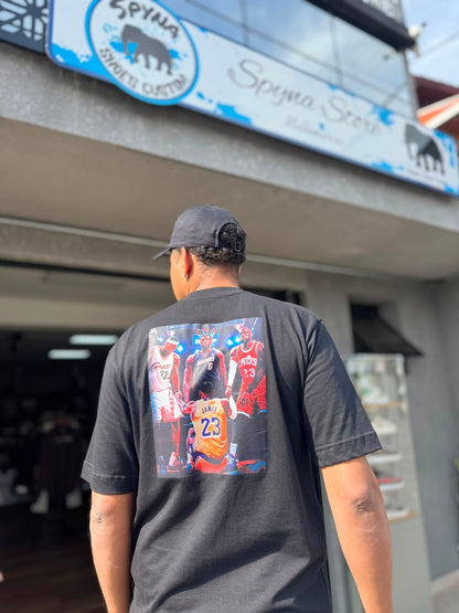 Camisa oversized Preta Spyna