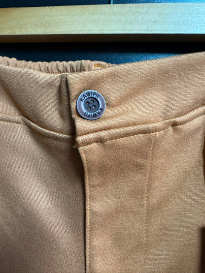 Calça de Alfaiataria Kawipii Original Masculina Bege