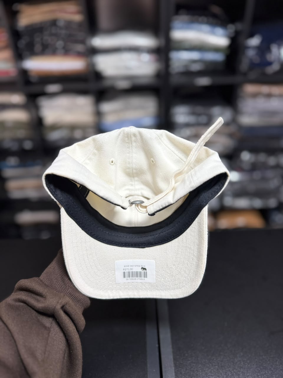 Boné Spyna Dad Hat Aba Curva Fivela Unissex