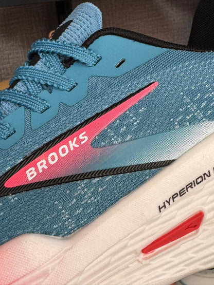 Tênis Brooks Hyperion Max 2 Azul e Vermelho Masculino