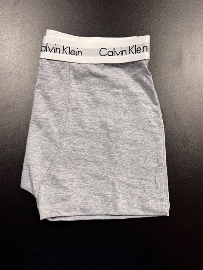 Kit com 3 Cuecas Calvin Klein Boxer Algodão Masculina
