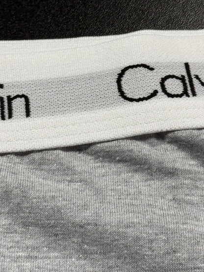 Kit com 3 Cuecas Calvin Klein Boxer Algodão Masculina