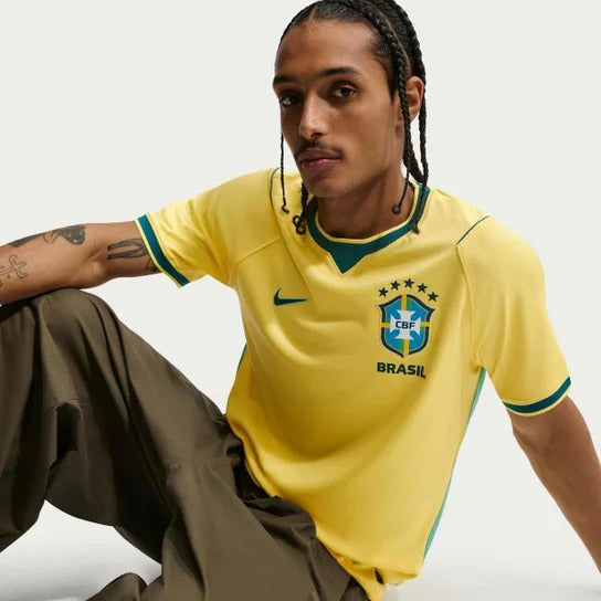 Camisa Seleção Brasileiras Copa 2026 Amarela feminina Torcedor
