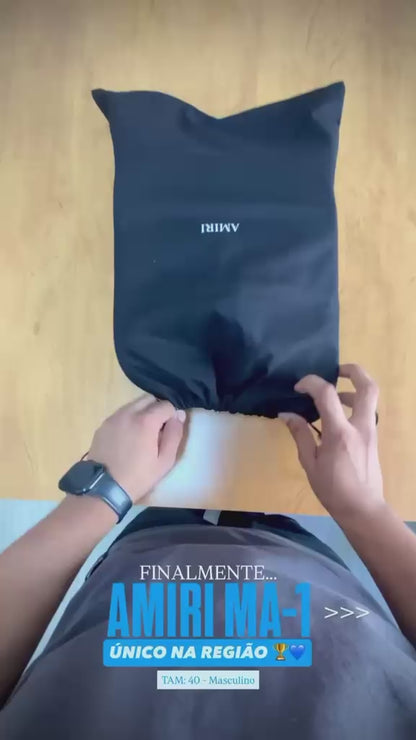 AMIRI - Tênis MA-1 Crystal Alabaster Blue